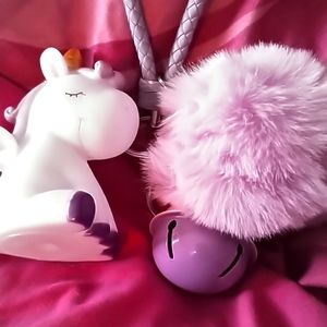Unicorn keychain